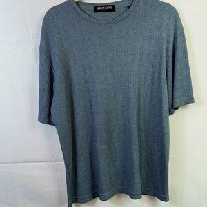Brandini Large Short Sleeve Shirt like new. Color is like green blue.